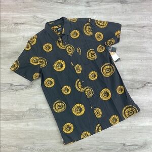 RIP CURL- SALTWATER MENS Button up short sleeve shirt